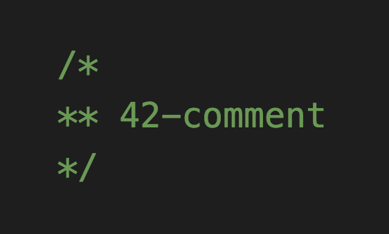 42-comment