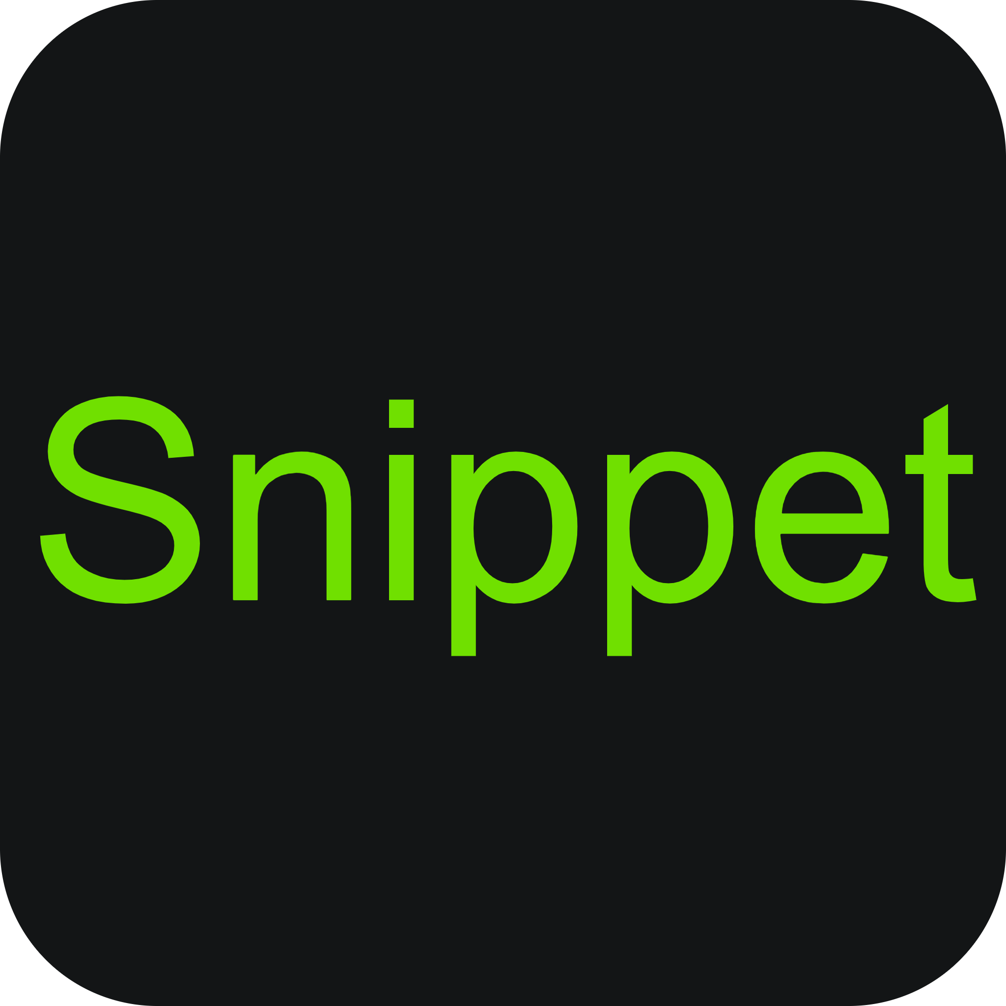 Mini Snippets