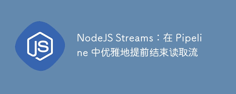 NodeJS Streams：在 Pipeline 中优雅地提前结束读取流