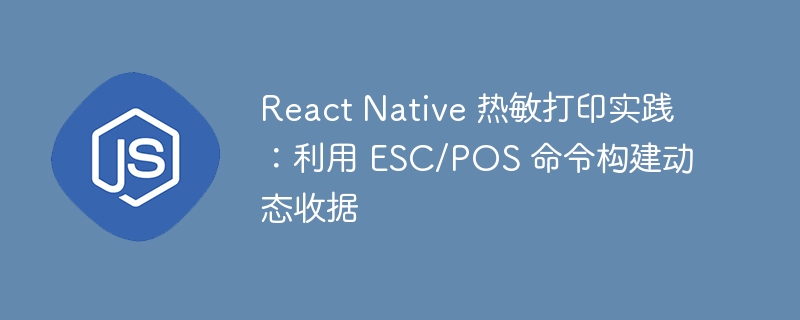 ReactNative热敏打印教程:ESC/POS动态收据实现