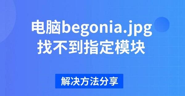 Begonia.jpg缺失怎么修复？