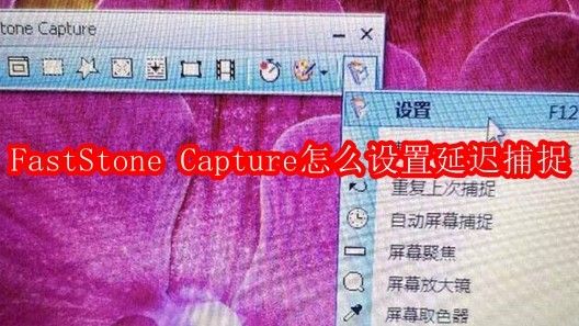 FastStoneCapture延迟截图设置方法