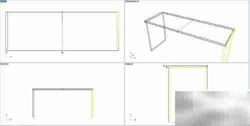 Rhino 5.0条桌制作入门