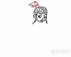 梦幻西游飞燕女绘制教程