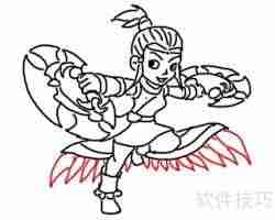 梦幻西游飞燕女绘制教程