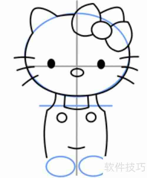 画萌萌Hello Kitty，简单几步搞定