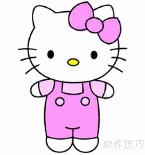 画萌萌Hello Kitty，简单几步搞定