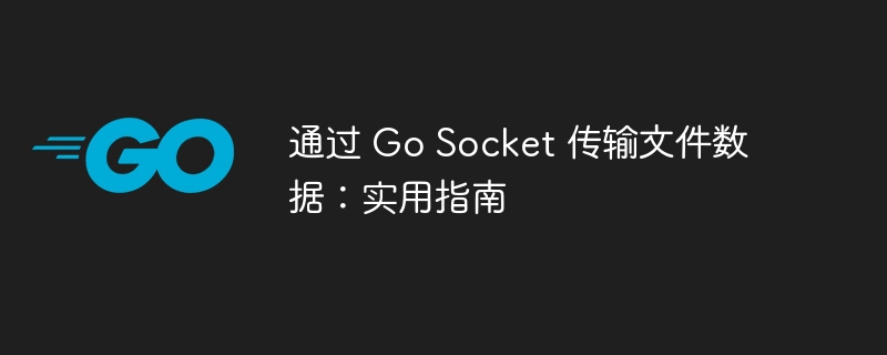 GoSocket文件传输实战教程