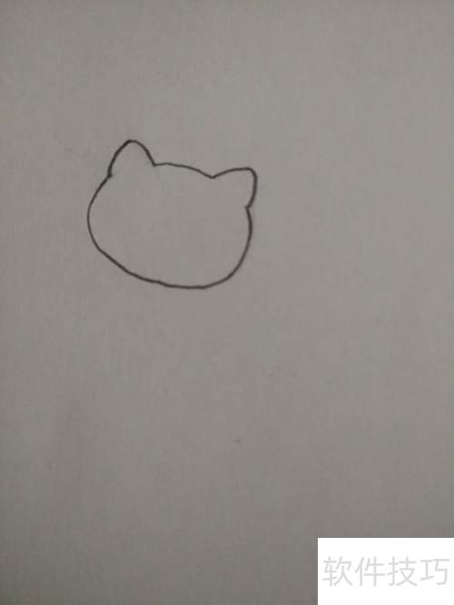 可爱HelloKitty绘画五步教程
