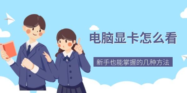 电脑显卡怎么查?新手轻松查看方法