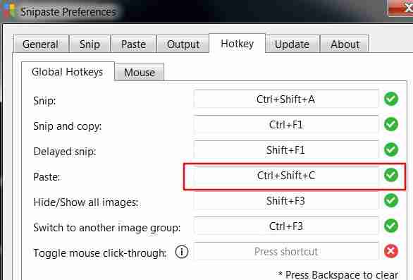Snipaste怎么更改截图快捷键hotkey