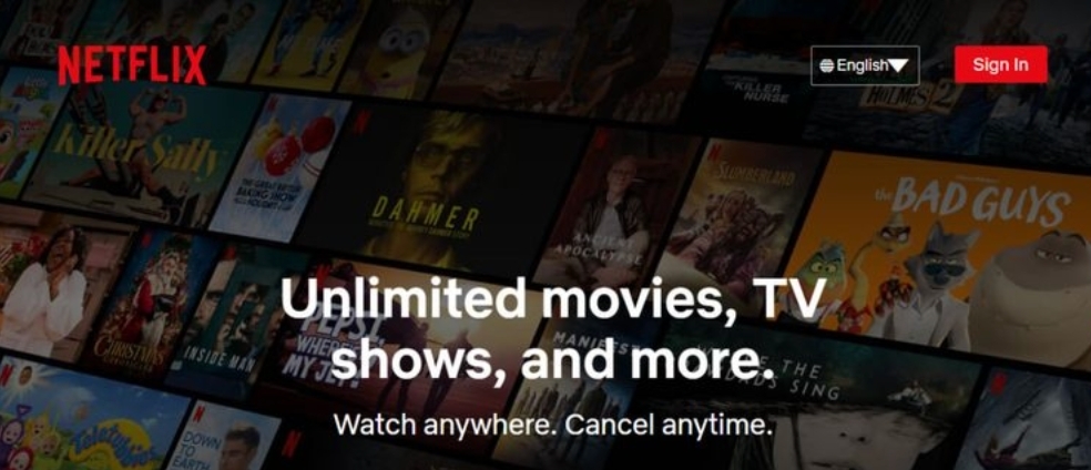 Netflix官网免费入口登录页