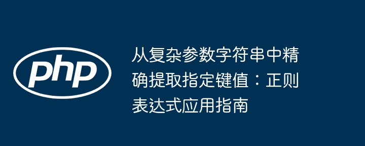 正则提取参数解析全攻略