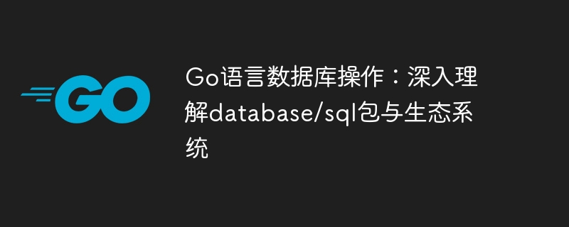 Go语言database/sql包使用全解析