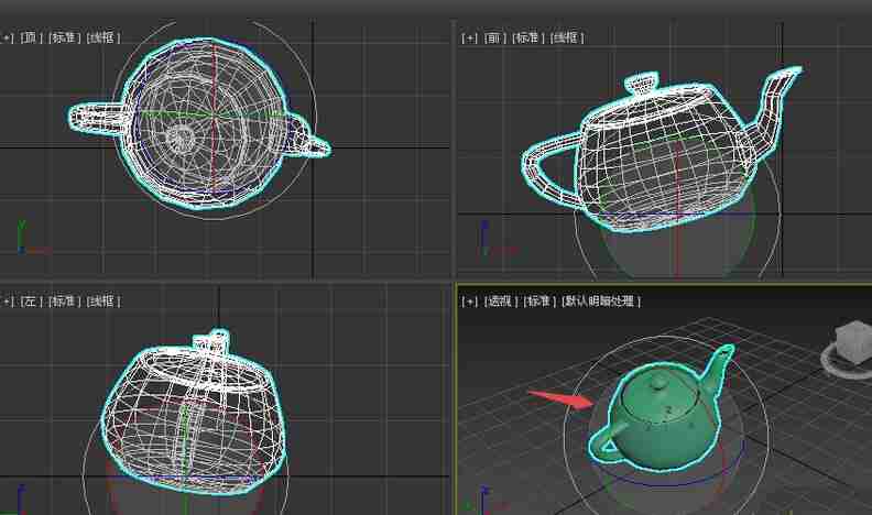 3dmax如何缩放物体