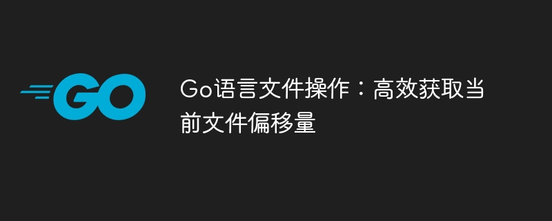 Go获取文件当前偏移量方法