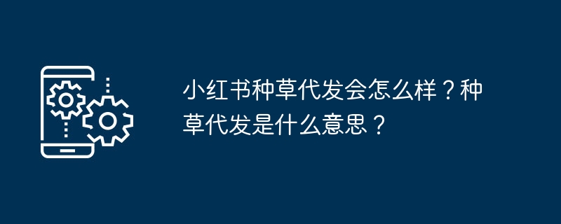 小红书种草代发风险高吗？怎么操作？