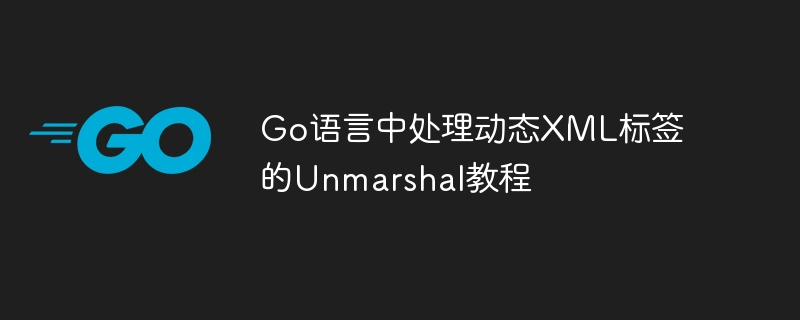 Go语言解析XML动态数据教程
