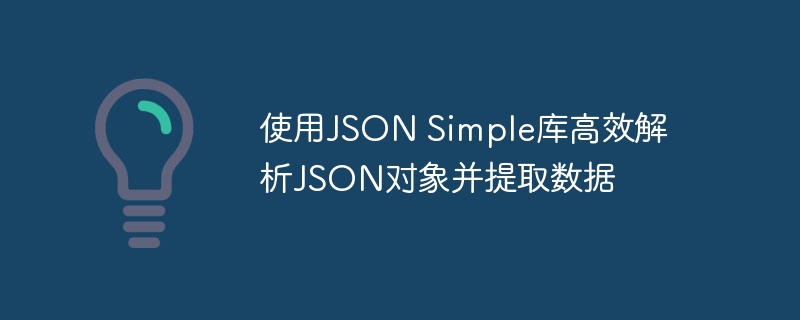 JSON解析技巧：高效提取数据方法