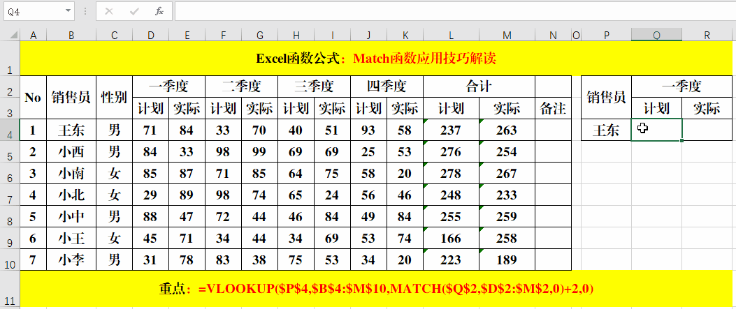复杂数据结构match函数使用详解