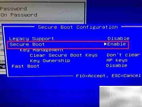 如何关闭电脑Secure Boot