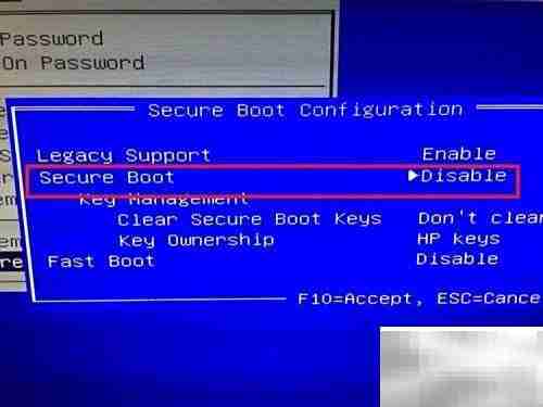 如何关闭电脑Secure Boot