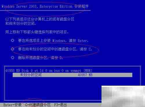 Windows Server 2003安装指南