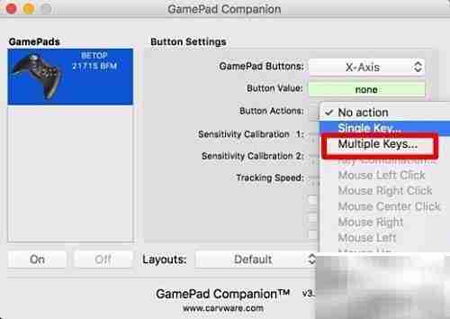Mac手柄映射设置教程