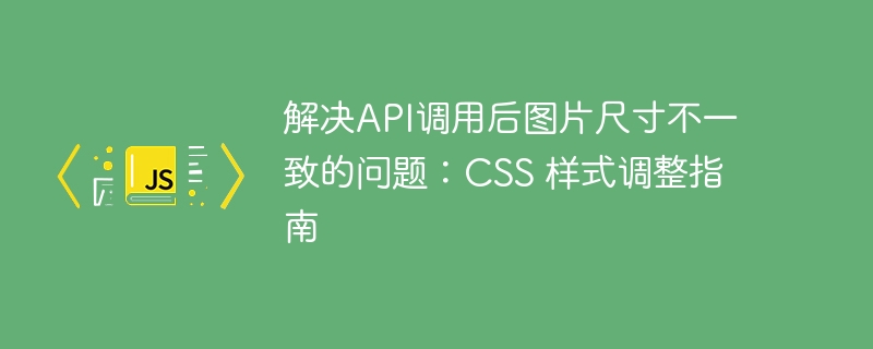 API调用图片尺寸不一致怎么调？