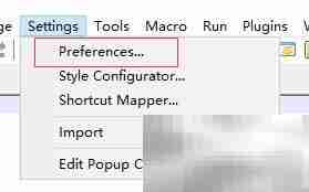Notepad++设置简体中文方法