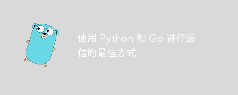 使用 Python 和 Go 进行通信的最佳方式