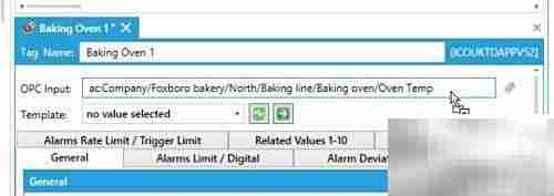 GraphWorX64拖放数据浏览