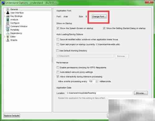 调整SciTools菜单栏字体大小