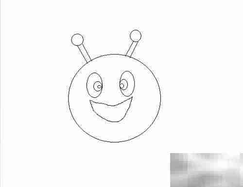 可爱小精灵手绘教程