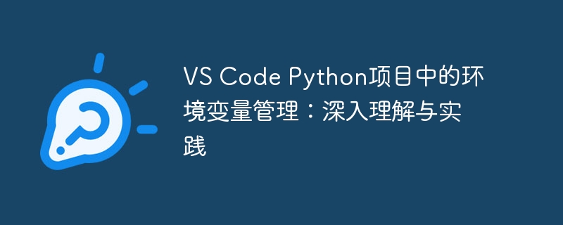 VSCodePython环境变量设置指南