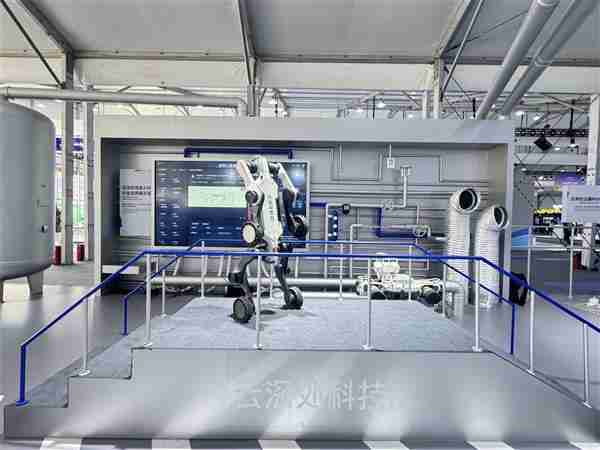 真实还原智能巡检场景!云深处科技产品矩阵亮相云栖大会