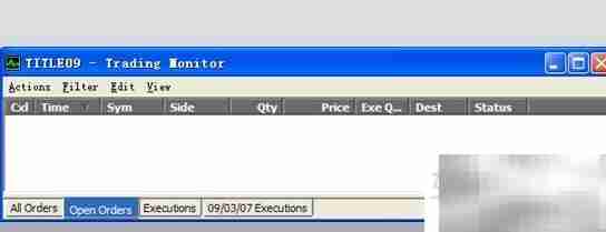 Sterling交易监视窗口使用指南
