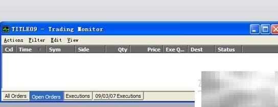 Sterling交易监控窗口使用指南