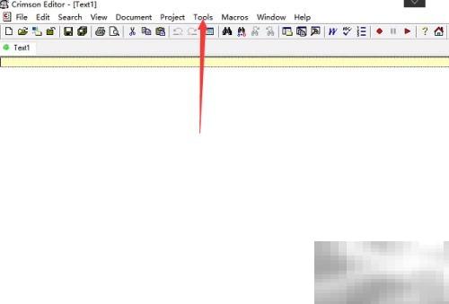 Crimson编辑器关闭行号设置方法