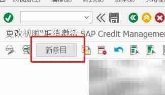 SAP FSCM取消信用管理激活
