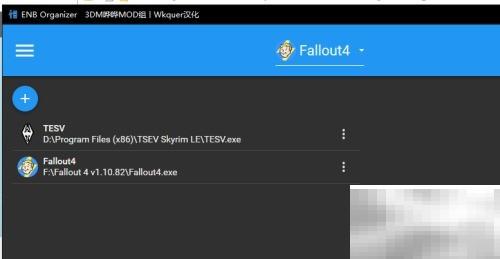 ENB Organizer使用指南