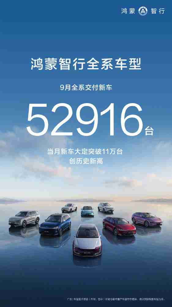 销售火爆!鸿蒙智行国庆前七天累计大定突破41300台
