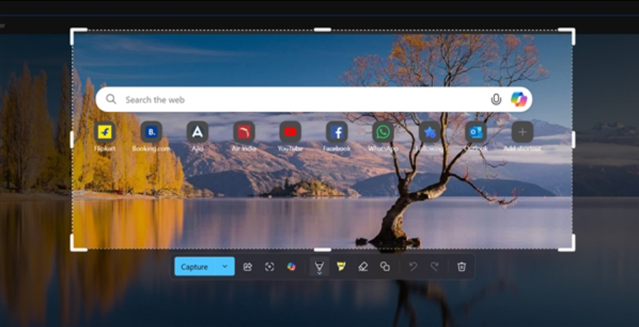 Windows 11 截图工具更新，支持即时标注
