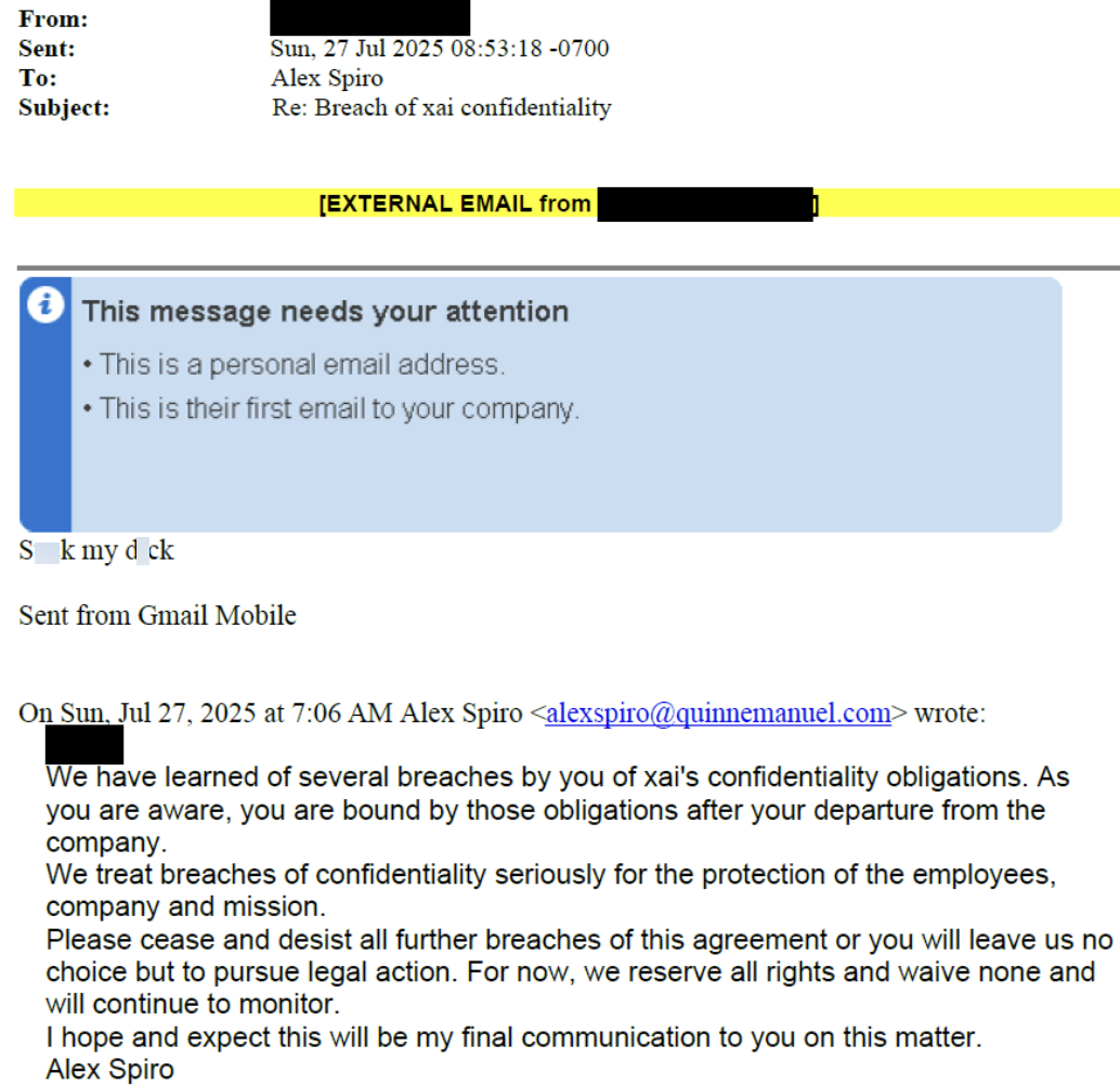 OpenAI 强硬回击马斯克窃密诉讼,xAI 被指恶意人肉离职员工