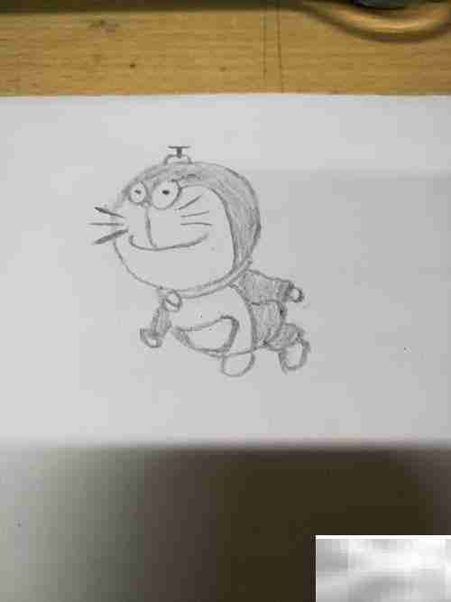 简笔画机器猫教程