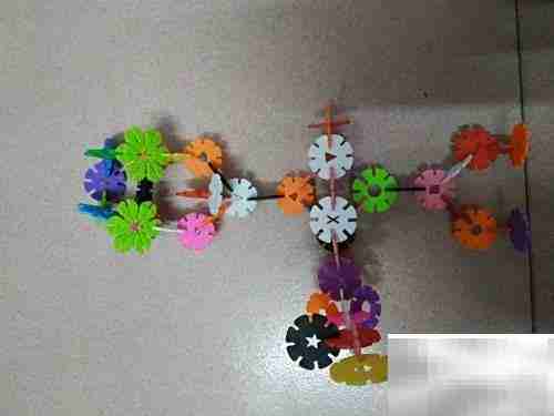 雪花片手工小兵制作教程