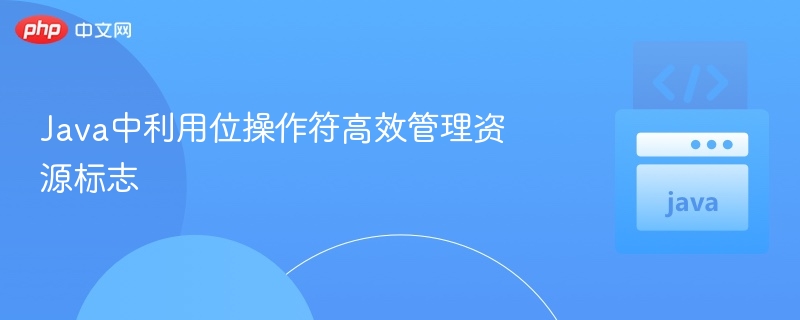 Java位运算高效管理资源标志