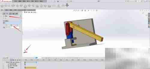 SolidWorks仿真部件变形分析
