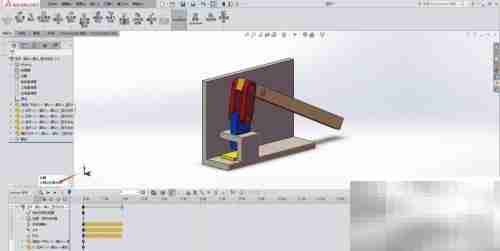 SolidWorks仿真部件变形分析
