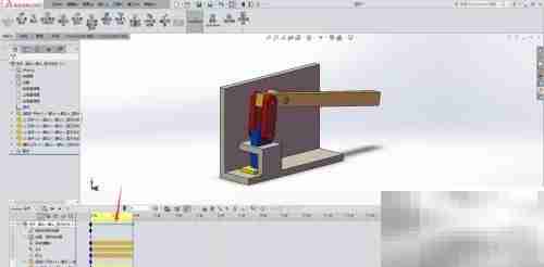 SolidWorks仿真部件变形分析